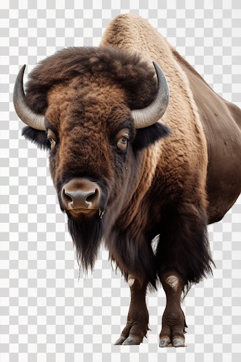 A buffalo - PNG transparent background
