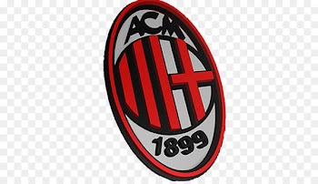 A.C. Milan Logo Headgear Font - others 