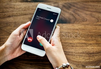 A calling mobile phone