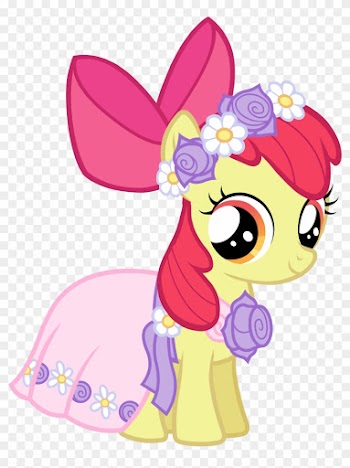 A Canterlot Wedding, Apple Bloom, Artist - My Little Pony Clipart Apple Bloom