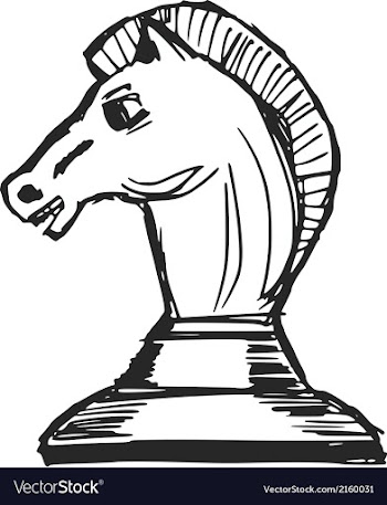 A chess figure vector image