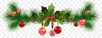 A Christmas Carol Garland Nativity of Jesus Christmas tree - banquet 