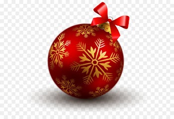 A Christmas Carol The Last Chance Christmas Ball Christmas ornament - Transparent Red Christmas Ball PNG Clipart 
