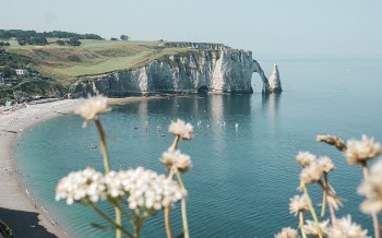 A Cliff Coast Beside Ocean