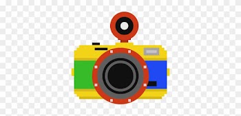 A Collection Of 100 Pixelated Camera Illustrations - Pixelated Canon Camera