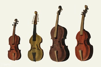 A collection of antique violin, viola, cello .. | Free stock vector - 471570