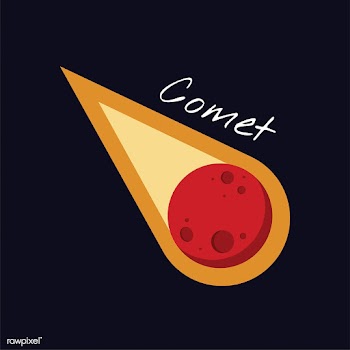 A comet vector | Free stock vector - 250162