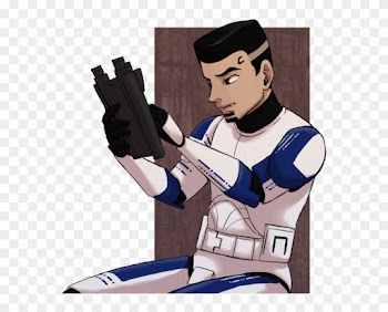 A Commissioned Piece Of One Of My Oldest Clone Trooper - Broken Wolf