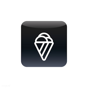 A cone of ice cream icon vector | Free stock vector - 533705