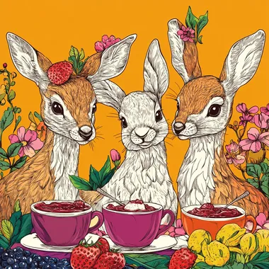 a couple of rabbits sitting next to each other a couple of rabbits sitting next to each other