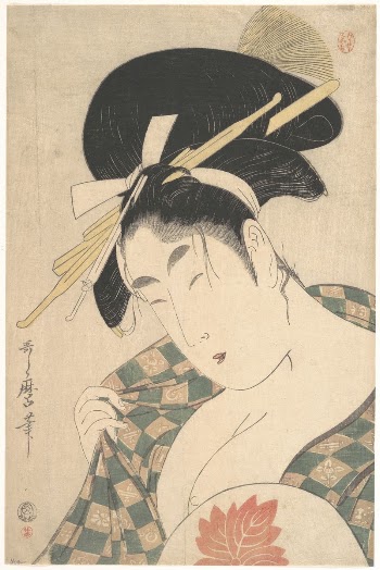 A Courtesan by Utamaro Kitagawa | Free Photo - rawpixel