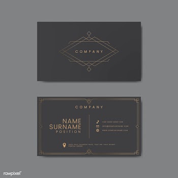 A creative business card design | Free stock vector - 489013