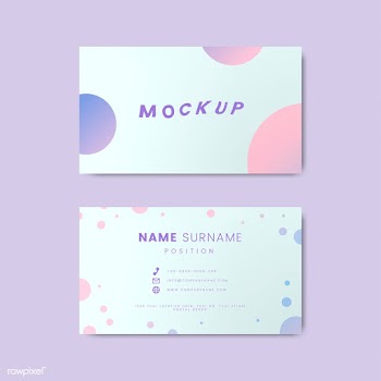 A creative retro business card design featuri.. | Free stock vector - 488984