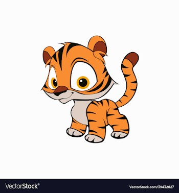 a cute tiger animal