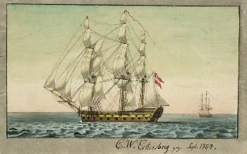 A Danish warship under sail, | Free Photo - rawpixel