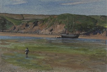 A Devon River at Low | Free Photo - rawpixel