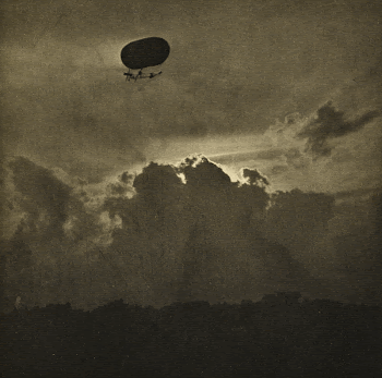 A Dirigible (1910) photo in high | Free Photo - rawpixel