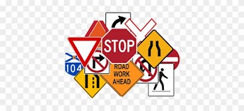 A Few Words About Us - Driving School Sign