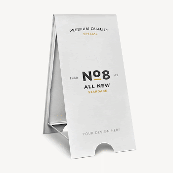 A-frame sign mockup,  cafe | Free PSD Mockup - rawpixel