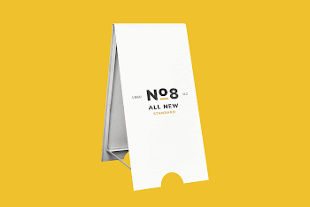 A-frame sign mockup,  cafe | Free PSD Mockup - rawpixel