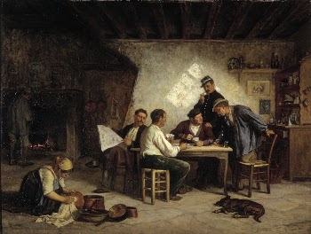A game of piquet, 1869, | Free Photo - rawpixel