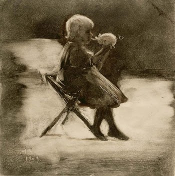 A girl playing, 1909, by Hugo | Free Photo - rawpixel