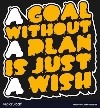a goal without plan is just wish motivational