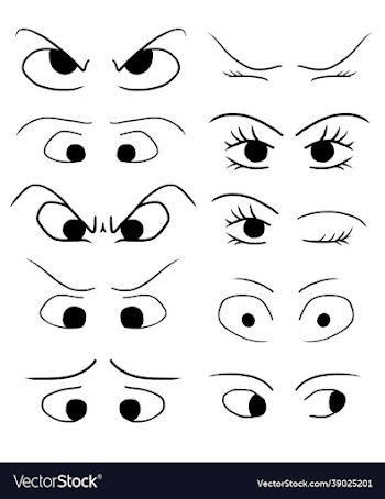 a hand drawing collection different expressions