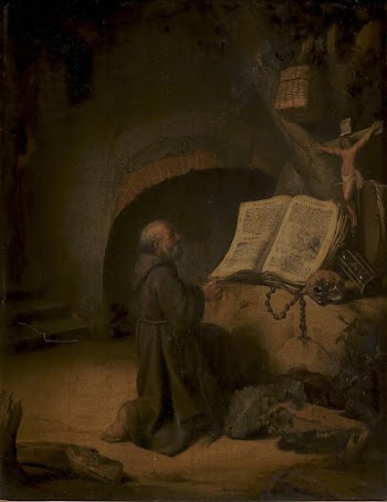 A hermit in prayer | Free Photo - rawpixel