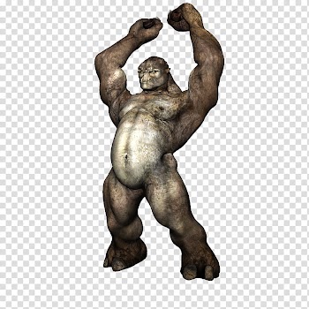 A Horde of Trolls, gorilla D animated transparent background PNG clipart