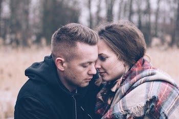 A hugging couple 3