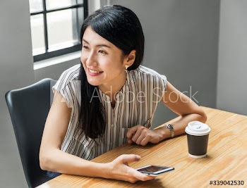 A Japanese woman