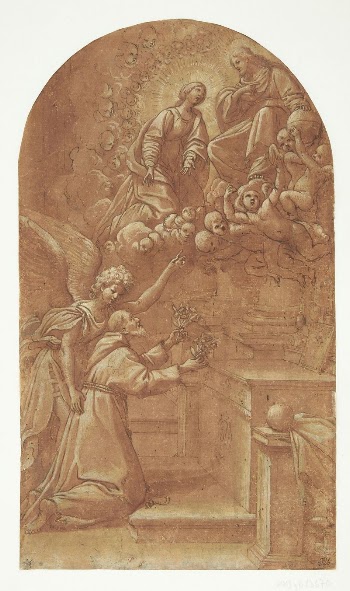 A kneeling Franciscan (Frans of Assisi?), | Free Photo - rawpixel