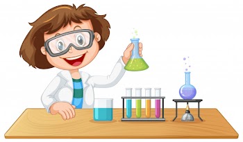 A lab kid character