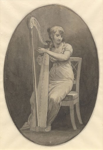 A lady playing the harp | Free Photo - rawpixel