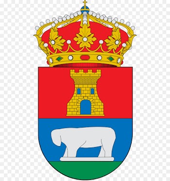 A Laracha Escutcheon Ulea Escudo de Villarrobledo Municipality - administracion flag 