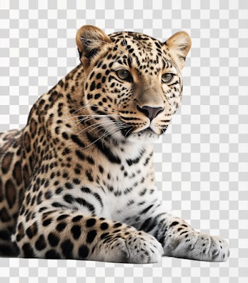 A Leopard - PNG transparent background