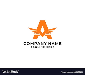 a letter bird logo a logo type eagle bird eagle