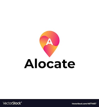 a letter modern 3d logo design
