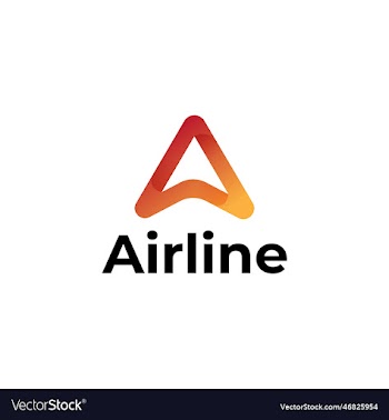 a letter modern 3d logo design
