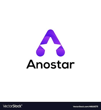 a letter modern 3d logo design