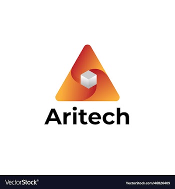 a letter modern 3d logo design
