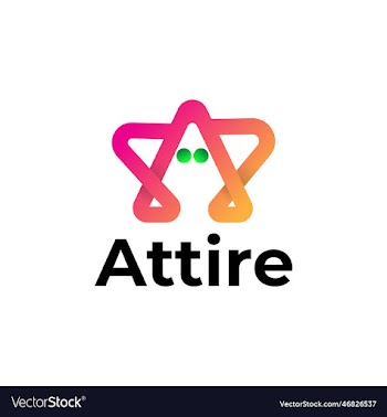 a letter modern 3d logo design