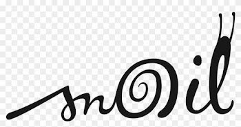 A Lettering Of The Word Snail - Calligraphy