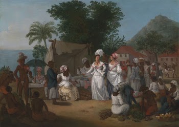 A Linen Market with a Linen-stall | Free Photo - rawpixel
