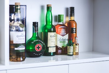 A lot of different bottles of whiskey II