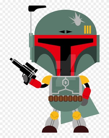 A Lot Of Free Downloadable Star Wars Clip Art Star - Star Wars Boba Fett Clipart