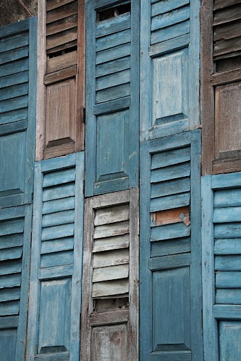 A Louver Design Wooden Wall