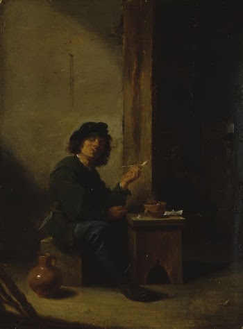A man smoking his pipe, | Free Photo - rawpixel
