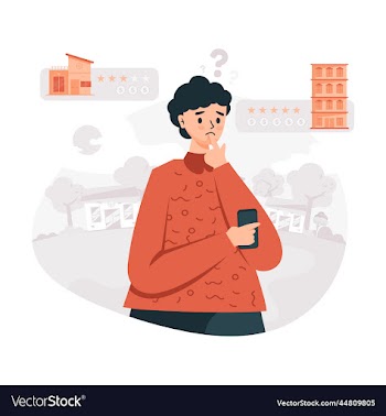a man thinking to choose house or apartment